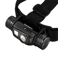 Linterna frontal Technik H31 con LED Osram P9, 800 lúmenes, 5 modos, recargable por USB-C, IPX4, Blanco