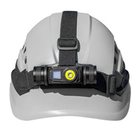Linterna frontal Technik H31 con LED Osram P9, 800 lúmenes, 5 modos, recargable por USB-C, IPX4, Blanco