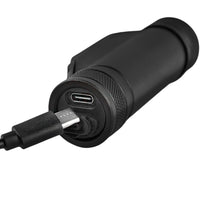 Linterna frontal Technik H31 con LED Osram P9, 800 lúmenes, 5 modos, recargable por USB-C, IPX4, Blanco