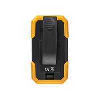 Technik LED zaklamp W20 COB 250 lumen, werkt op 3xAAA batterijen, witte kunststof behuizing, IPX2 met magneet en clip