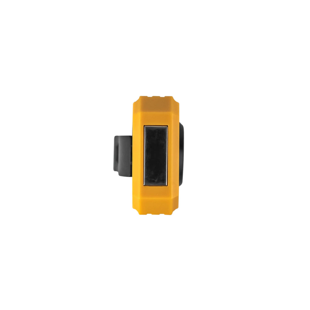 Technik LED zaklamp W20 COB 250 lumen, werkt op 3xAAA batterijen, witte kunststof behuizing, IPX2 met magneet en clip