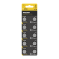 Tecnología Platinum Pilas de Botón Alcalinas AG10 LR54 189 389 1.5V B10 Paquete de 10 para dispositivos pequeños confiables