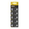 Technik Platinum Alkaline Button Cell AG12 LR43 186 386 1.5V B10 pack of 10 for watches and small devices