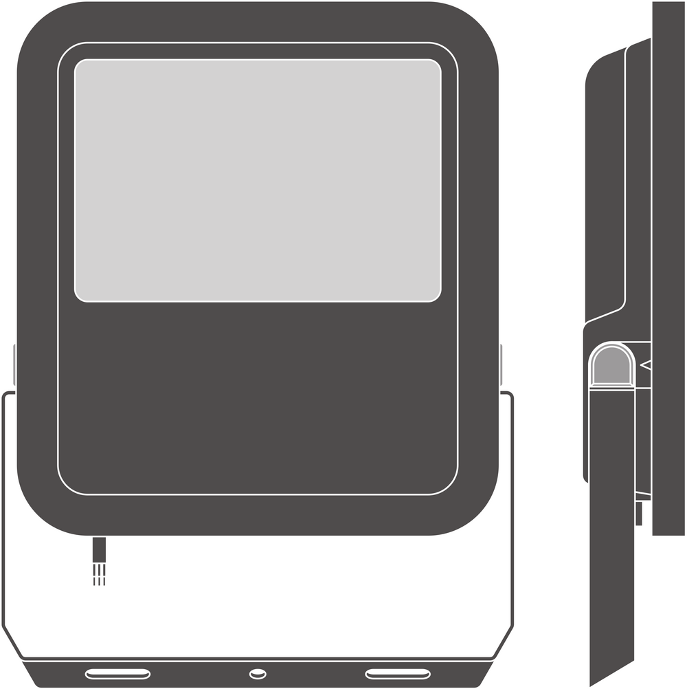 Tsong LED-lampa 10.5W 3000K varmvit, 220-240V, 120° spridning, CRI 80, IP20 IK10 aluminium matt guld, CE RoHS