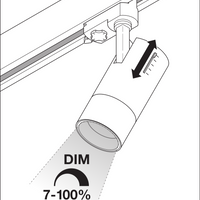 Lámpara LED Tsong E27 10.5W 3000K 1521 lúmenes regulable blanco cálido, aluminio oro mate, IP20 IK10 CE RoHS