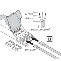 Panel LED Tsong 33W 3000K 3630 lúmenes 60x60cm UGR<19 IP20 aluminio Blanco luz de techo sin parpadeo