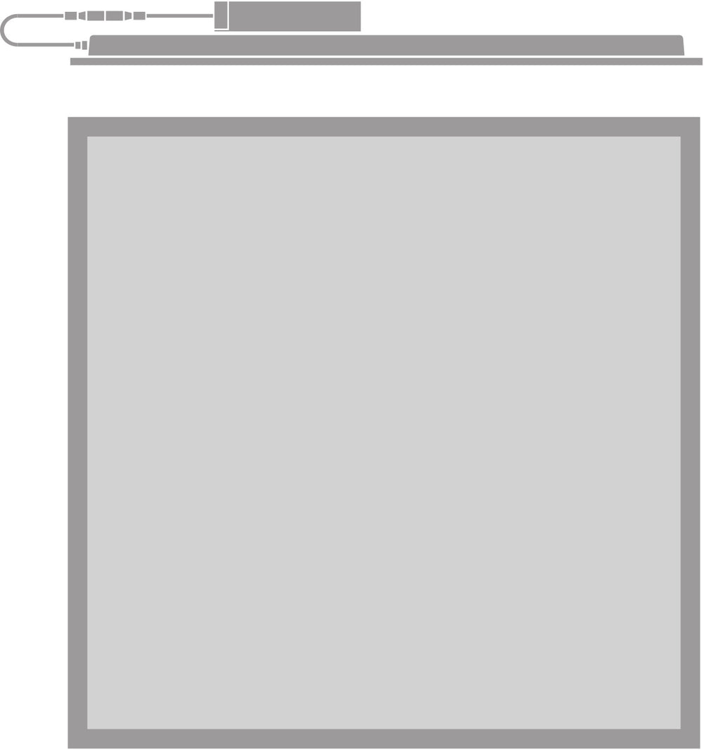 Ledvance LED Panel 60x60cm, 33W, 6500K, 1100 lumens/W, IP20, CRI 80, Aluminium White, CE RoHS, Flicker-Free