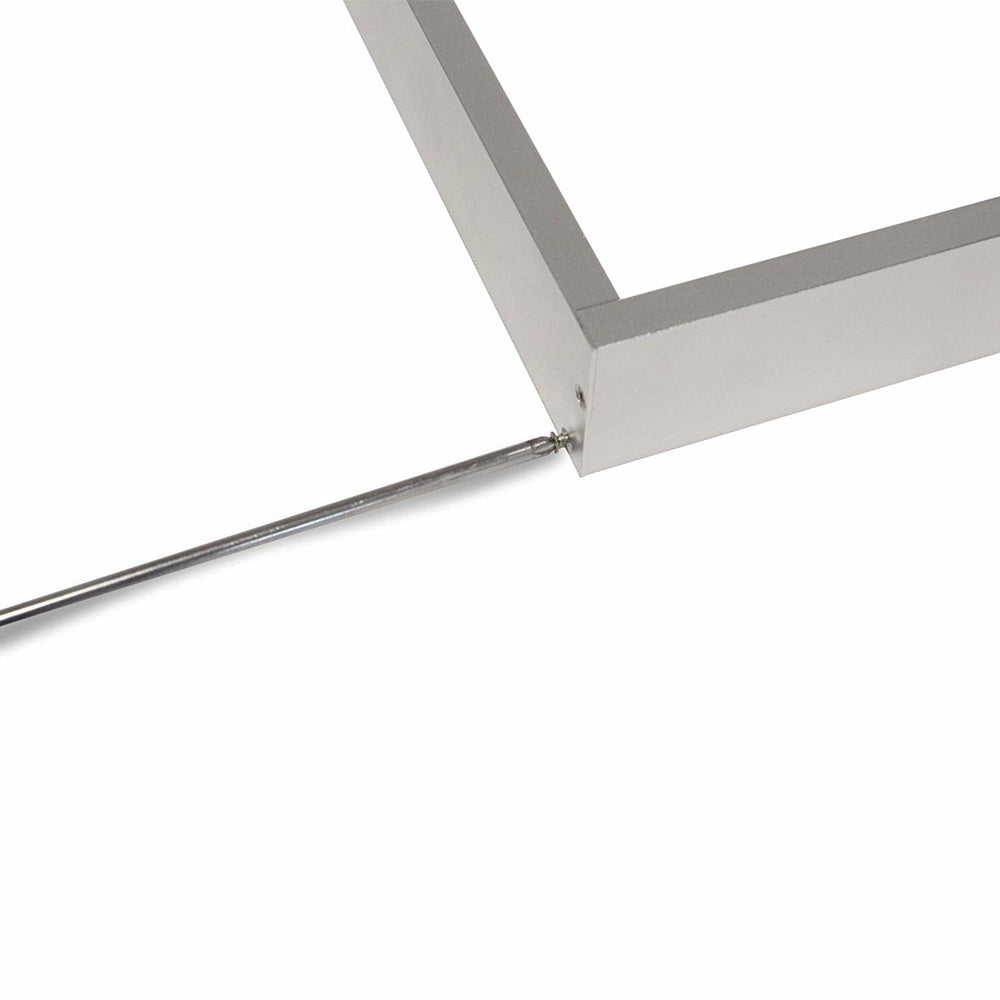 TSONG LED panellramme 120x30 cm Sølv Aluminium, IP20, 220-240V AC, CE RoHS certificeret