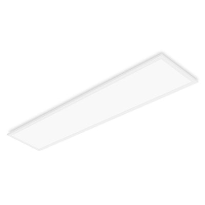 Pannello LED Tsong 33W 3000K 4320 lumen 120x30cm UGR<19 IP20 alluminio bianco senza sfarfallio