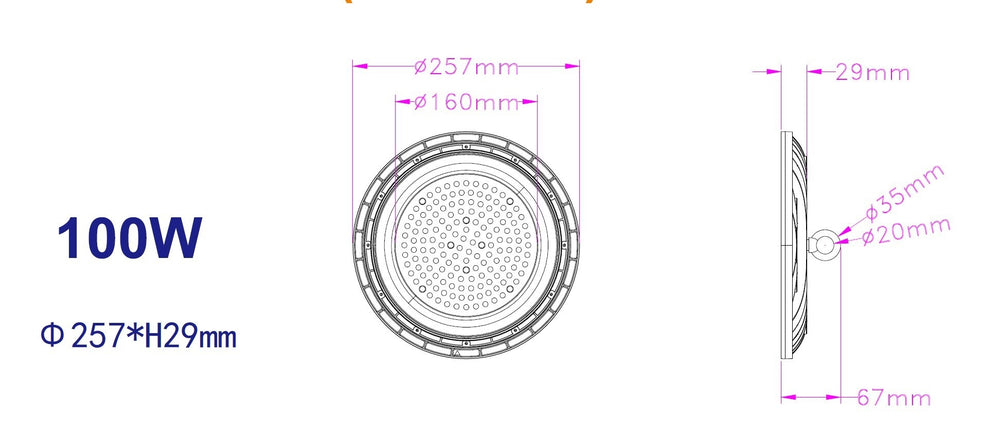 TSONG LED infälld spotlight 18W 6000K 1620 lumen 220-240V IP20 Ra≥80 90° Svart Aluminium CE RoHS