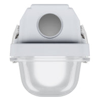 Pantalla para tubo LED Tsong 120cm impermeable IP65 para un solo tubo LED, carcasa de aluminio duradera
