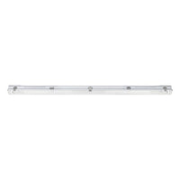 Pantalla para tubo LED Tsong 120cm impermeable IP65 para un solo tubo LED, carcasa de aluminio duradera