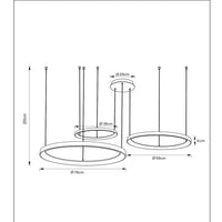 Lámpara LED Tsong 10.5W 3000K 1521 lúmenes, IP20, CRI 80, sin parpadeo, 220-240V, CE RoHS, Aluminio Dorado Mate