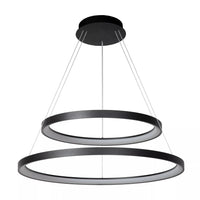 Lucide VIDAL hanglamp Ø78 cm LED 92W 2700K dimbaar zwart