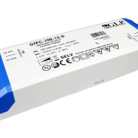 glp led voedingsadapter dimbaar 12v 100w 8.33a met ip20 en 80 cri
