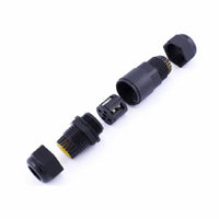 LCB vattentät 3-polig kabelkoppling för 0.5-1mm² 220-240V, IP68 utomhus, CE RoHS-certifierad