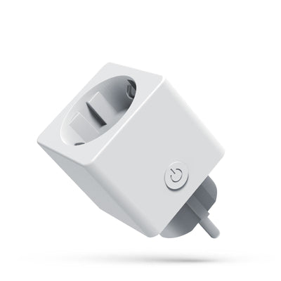 Spectrum Smart WiFi stekker met energiemeter 230V, 16A, IP20, compatibel met Google Home & Alexa, Wit