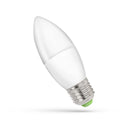 Spectrum led kaarslamp C37 E27 warm wit 3000K 6W 520 lumen 160° - perfecte sfeer in huis