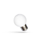 Spectrum LED ball G45 E27 RGB lamp, 230V, 1W, 260° hoek, lange levensduur, 400 lumen, niet dimbaar, binnengebruik