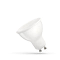Spectrum LED GU10 230V 4W Warm White 3000K 300 lumens non-dimmable bulb with milky cover