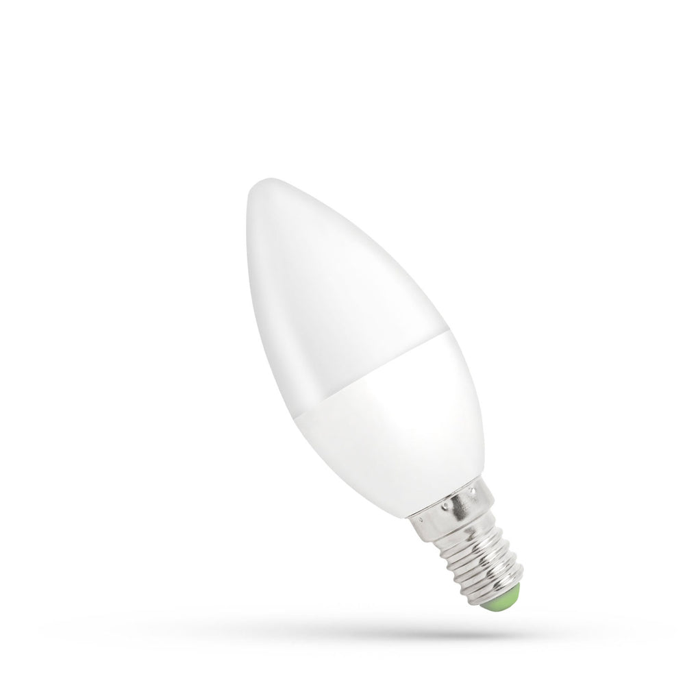 Vela LED Spectrum C37 E-14 230V 6W 4000K blanco neutro 540 lúmenes ángulo de haz de 160° IP20 eficiente enérgicamente