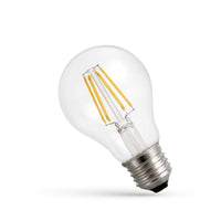spectrum led gls A60 E27 230V 4W warm wit 2700K gloeidraad look, 450 lumen, IP20, 300 graden stralingshoek