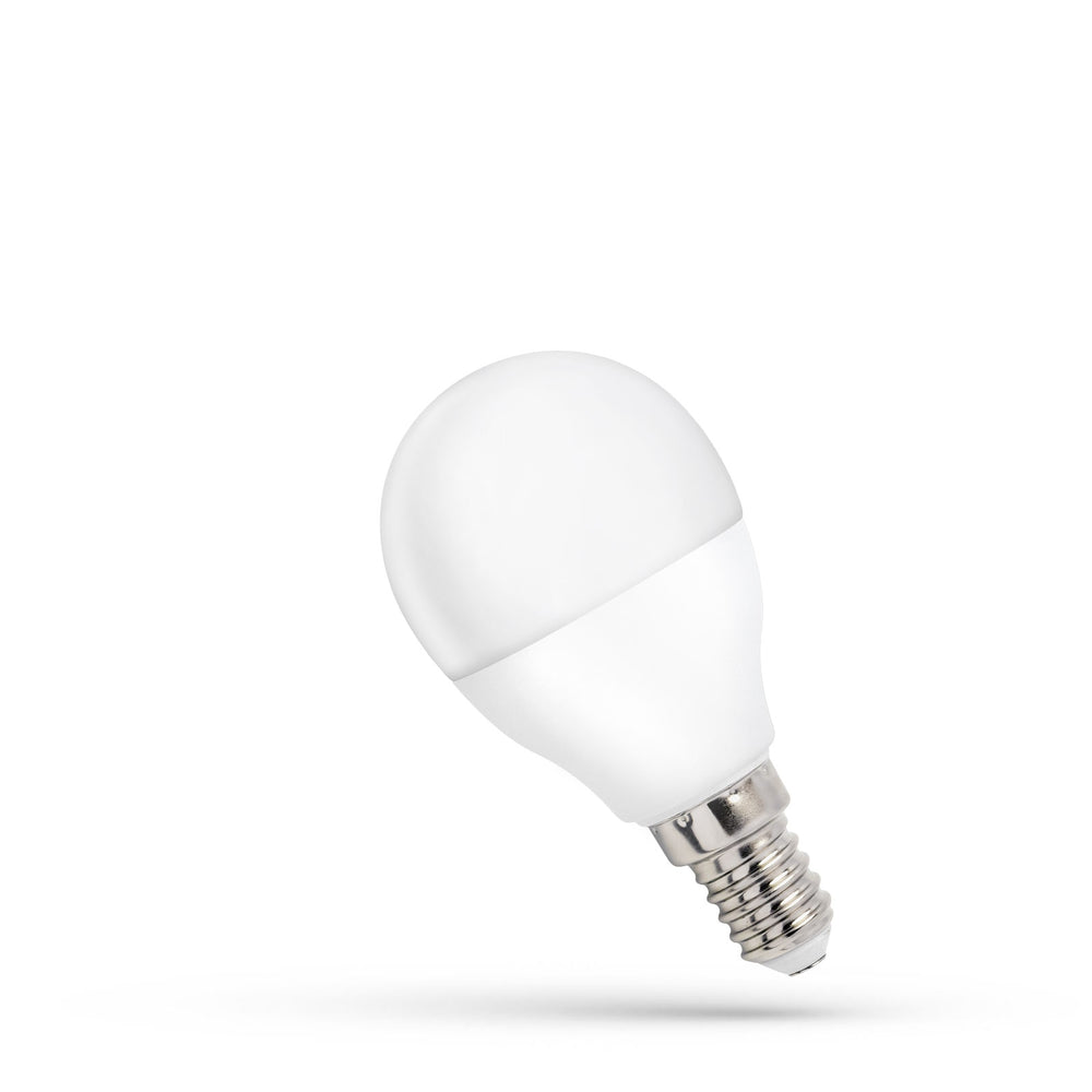 Spectrum LED bol G45 warm wit 8W 230V E14 - 710 lumen, 3000K, IP20, niet dimbaar