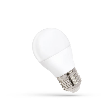 Spectrum led lamp G45 E-27 230V 8W 710 lumen 3000K warm wit licht 160° stralingshoek 17000h