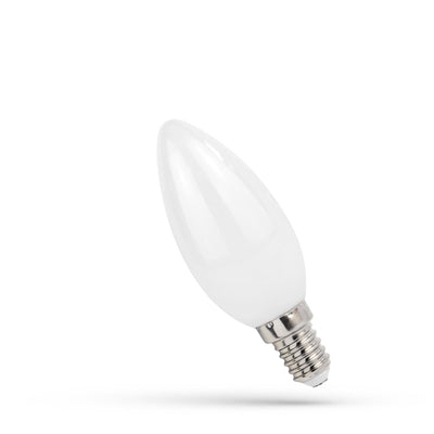 LED Lamp C35 - E14 fitting - 6W Filament - 4000K helder wit licht 