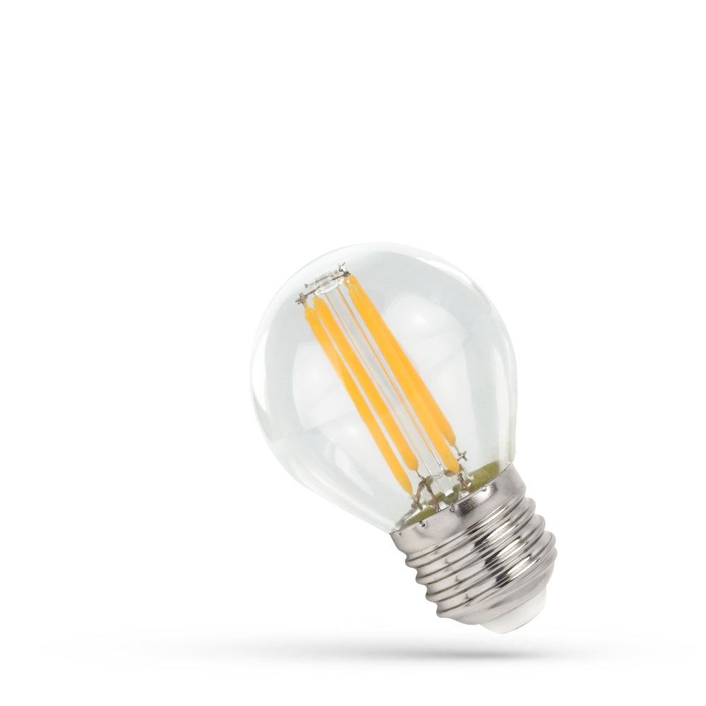 spectrum LED lamp P45 E27 fitting 6W filament 2700K warm wit licht