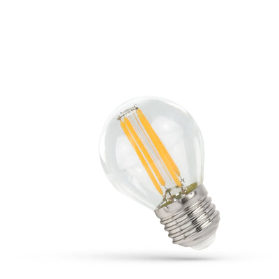 spectrum LED lamp P45 E27 fitting 6W filament 2700K warm wit licht
