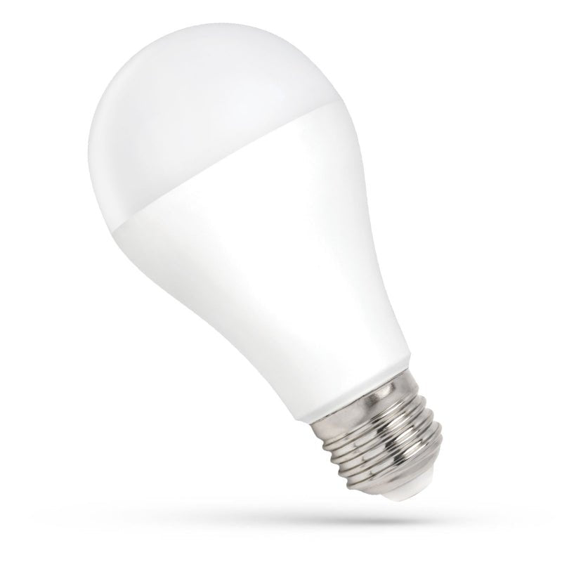 Spectrum LED A65 lamp 20W E27 3000K, 2300 lumen warme witte verlichting, IP20, 160° stralingshoek, niet dimbaar
