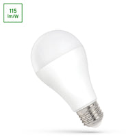 Spectrum LED A65 lamp 20W E27 3000K, 2300 lumen warme witte verlichting, IP20, 160° stralingshoek, niet dimbaar