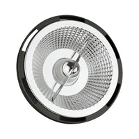 LED Spectrum AR111 GU10 12W noir, 4000K blanc neutre, 45° faisceau, 1050 lumens, CRI >80, 230V, 2 ans de garantie