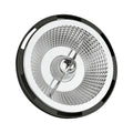 LED Spectrum AR111 GU10 12W noir, 4000K blanc neutre, 45° faisceau, 1050 lumens, CRI >80, 230V, 2 ans de garantie