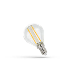 Spectrum LED-lamp G45 E14 2700K 230V 1W warm wit, 100 lumen, 300° stralingshoek, energiebesparend en duurzaam
