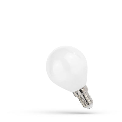 Led lamp G45 E14 1W filament 4000K helder wit licht spectrum