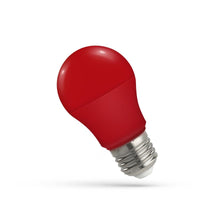 Spectrum LED GLS A50 E27 rood licht, 230V 4.9W, 270 graden, 17000 uur, IP20, niet dimbaar, plastic behuizing