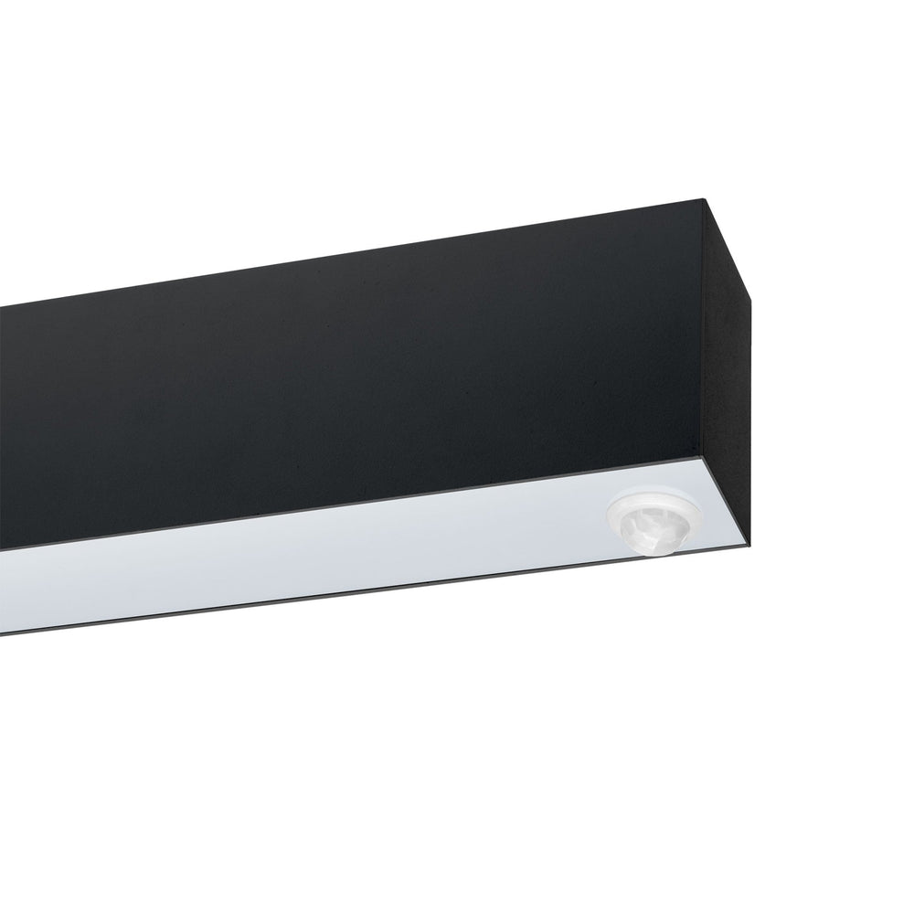 Spectrum Allday 36W LED sensor lamp met 4000K, 115° stralingshoek, 112cm zwart, 4900 lumen, IP20, 2 jaar garantie