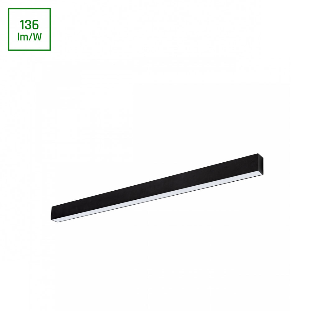 Spectrum Allday GO 36W LED lichtbalk zwart 112cm 4000K 115° hoek 4900 lumen IP20 duurzame verlichting